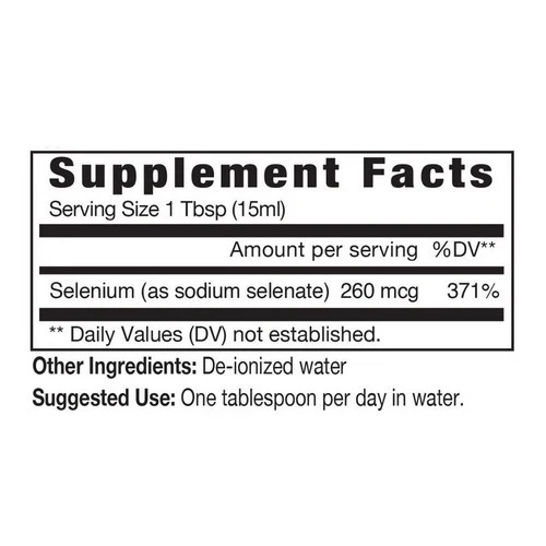 Eidon Ionic Minerals, Selenium, 18 Oz