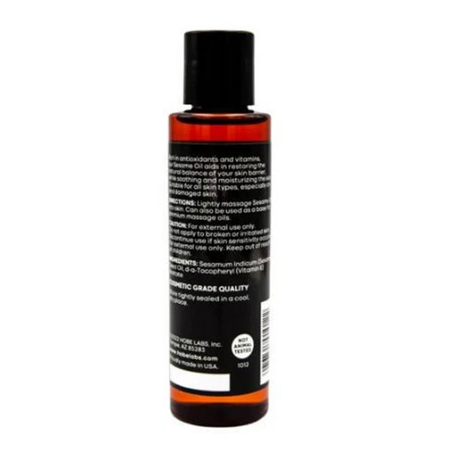 Hobe Labs, Sesame Oil, 4 oz - Image 2