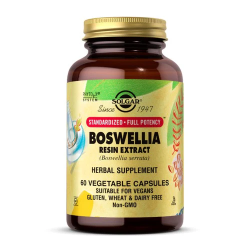 Solgar, Boswellia Resin Extract, 60 Veg Caps