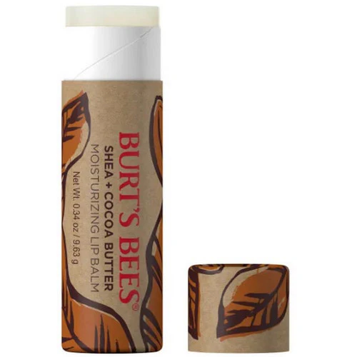 Burts Bees, Shea Cocoa Butter Paper Tube Lip Balm, 0.34 Oz - Image 3