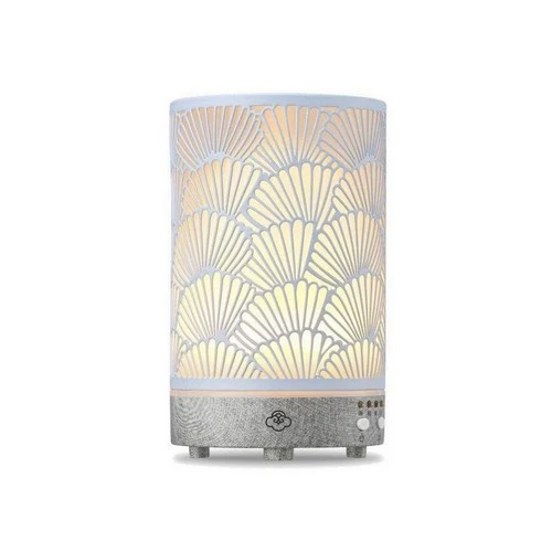 Serene House, Shell Grey 90 Metal Ultrasonic Diffuser, 1 Count - Image 2