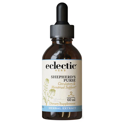 Eclectic Herb, Shepherd's Purse, 2 Oz with Alcohol