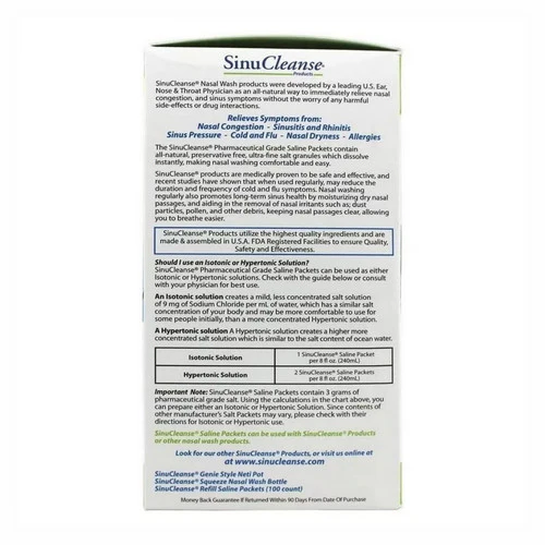 Sinucleanse, Saline Refills, 60 each - Image 4