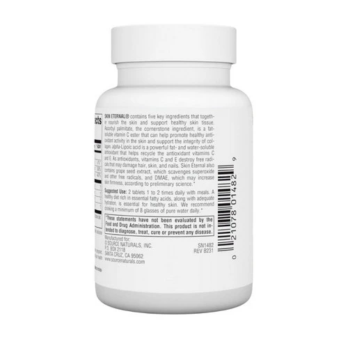 Source Naturals, Skin Eternal, 60 Tabs - Image 3