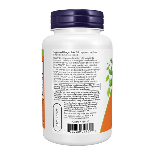 Now Foods, Sleep, 90 vcaps - Image 3