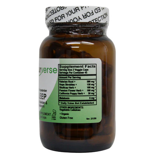 Sleep Powder Capsules 90 VegCaps by Naturverse - Image 2