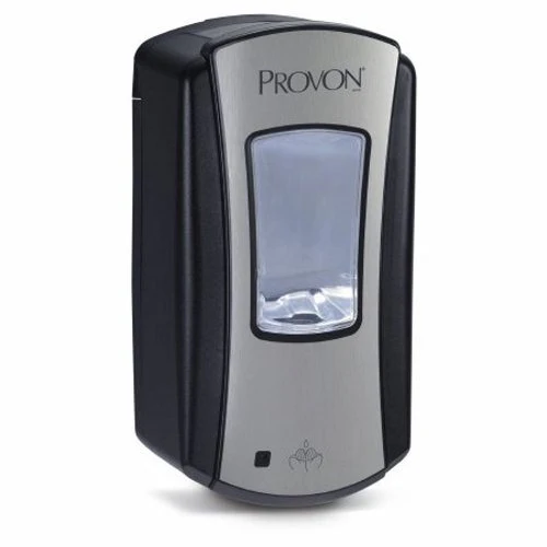 Gojo, Soap Dispenser Provon LTX-12 Brushed Chrome / Black Plastic Motion Activated 1200 mL Wall Mount, 1 Each