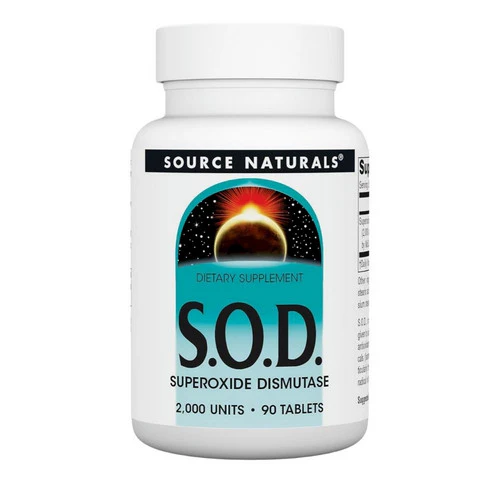 Source Naturals, Sod 2000 Units, 90 Tabs
