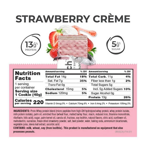 Power Crunch, Strawberry Creme Protein Bar, 1.4 Oz(Case Of 12) - Image 2