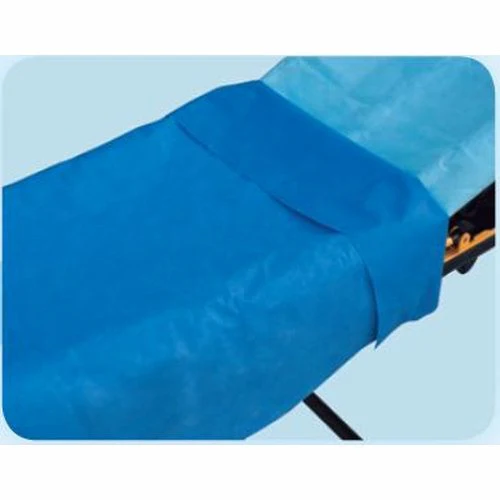 Tidi, Stretcher Sheet Tidi Everyday Flat 40 X 90 Inch Blue Tissue / Poly Disposable, Count of 50