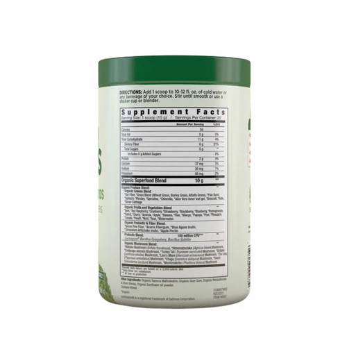 Country Farms, Super Greens Drink Mix Natural, 280 Grams - Image 3