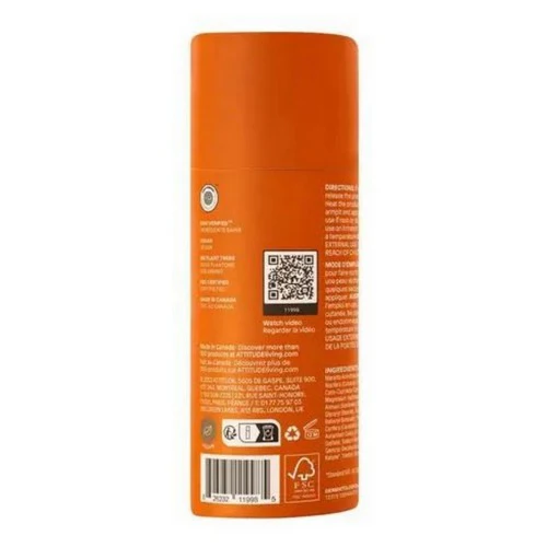 Attitude, Super Leaves Deodorant Orange Leaves, 3 Oz - Image 4