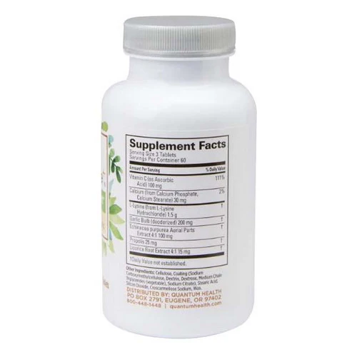 Quantum Health, Super Lysine +, 180 VCaps - Image 2