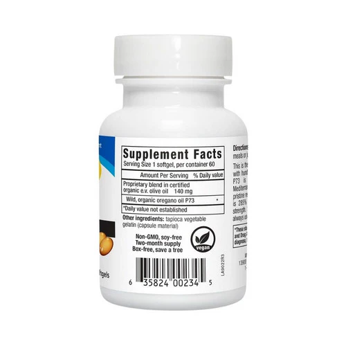 North American Herb & Spice, Super Strength Oreganol, P73 60 GCAP - Image 3