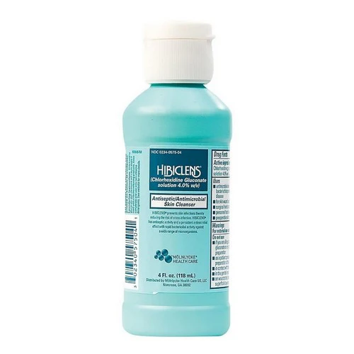 Hibiclens, Surgical Scrub Hibiclens  4 oz. Bottle 4% Strength CHG (Chlorhexidine Gluconate), 4 Oz