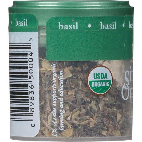 Simply Organic, Sweet Basil Leaf, 0.18 Oz - Image 2