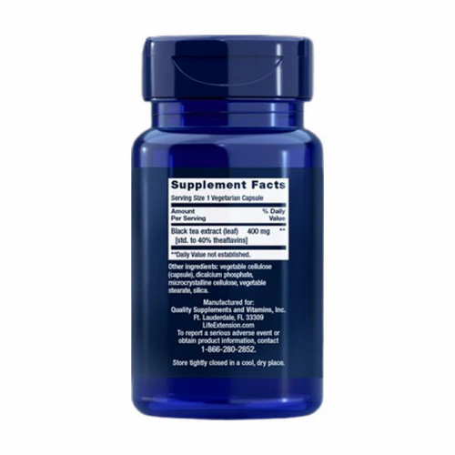 Life Extension, Theaflavin Standardized Extract, 30 Veg Caps - Image 2