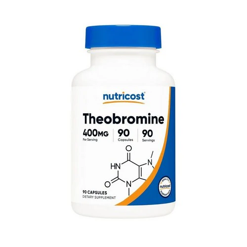 Nutricost, Theobromine Capsules, 400 Mg, 90 Count