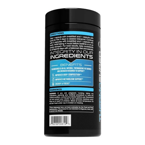 EC Sports, ThermoShred Thermogenic Fat Burner, 90 Capsules - Image 2