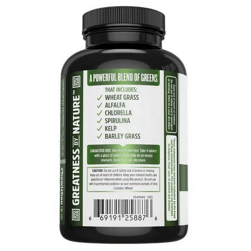 Zhou Nutrition, Total Greens, 120 Count - Image 2