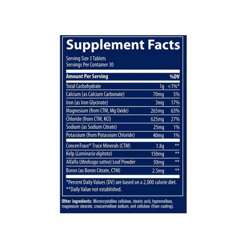 Trace Minerals, Trace Mineral Tablets, 90 Tabs - Image 2