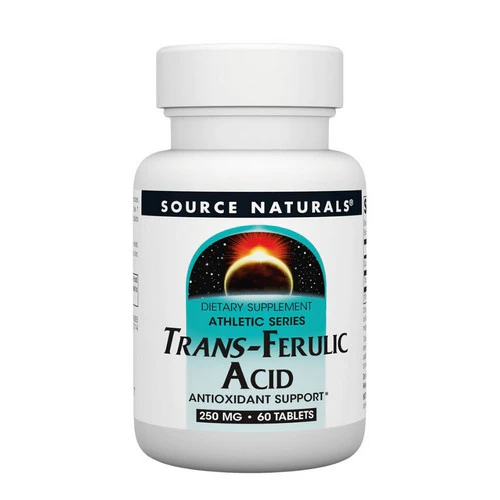 Source Naturals, Trans-Ferulic Acid, 250 MG, 60 Tabs