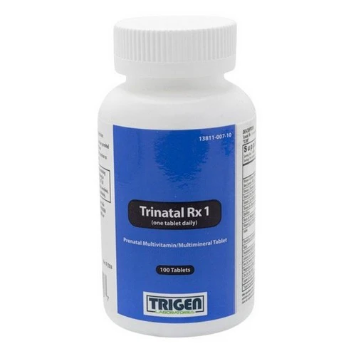 Trigen, Trinatal Rx 1, 100 Tabs