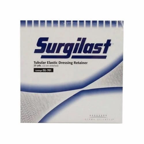 Dermascience, Tubular Elastic Dressing Retainer Surgilast Fingers, Toes, Wrist Elastic 6-7/8 Inch X 25 Yard Size, 1 Roll