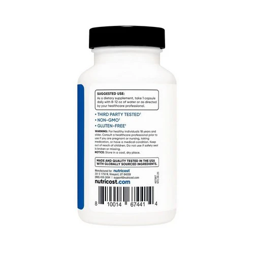 Nutricost, Turkesterone Capsules, 600 Mg, 120 Count - Image 3