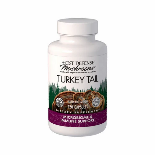 Host Defense, Turkey Tail Capsules, 120 Cap - Image 2