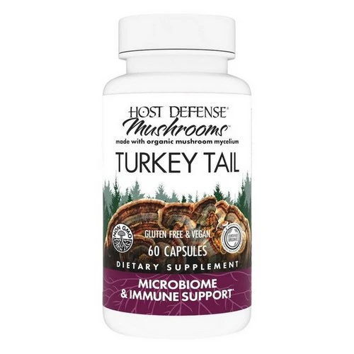 Host Defense, Turkey Tail Capsules, 60 Cap - Image 2
