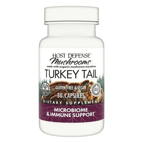 Host Defense, Turkey Tail Capsules, 30 Count - Image 2
