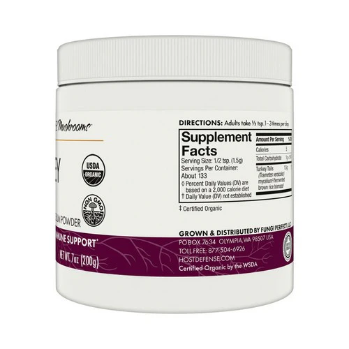 Host Defense, Turkey Tail Powder, 7 Oz - Image 3