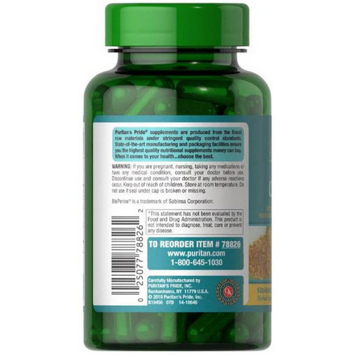 Puritan's Pride, Turmeric Curcumin with Bioperine, 1000 mg, 60 Capsules - Image 3