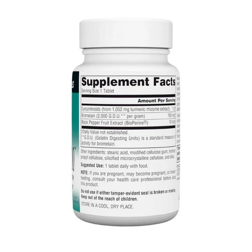 Source Naturals, Turmeric Extract, 1000 mg, 30 Tabs - Image 2