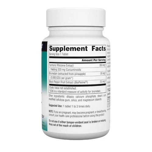 Source Naturals, Turmeric Extract, 100 Tabs - Image 2