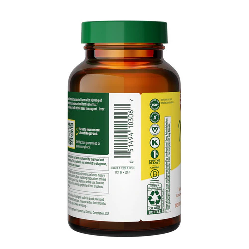 MegaFood, Turmeric Strength for Liver, 60 Tabs - Image 2