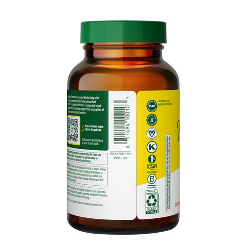 MegaFood, Turmeric Strength for Whole Body, 120 Tabs - Image 2