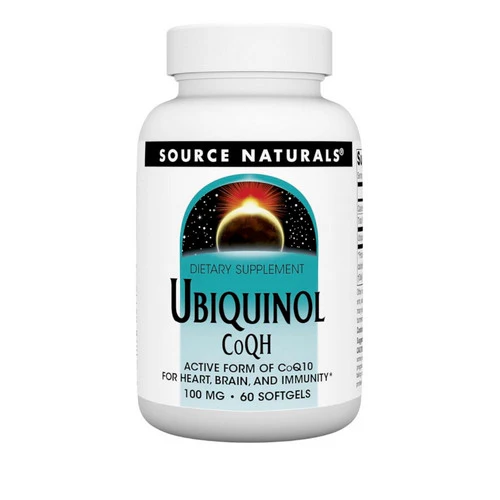 Source Naturals, Ubiquinol Co QH, 100mg, 60 softgels
