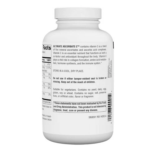 Source Naturals, Ultimate Ascorbate C, Powder 8 Oz - Image 3
