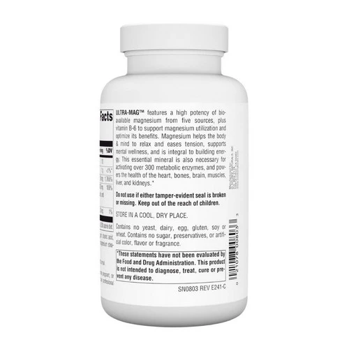 Source Naturals, Ultra-Mag, 120 Tabs - Image 3