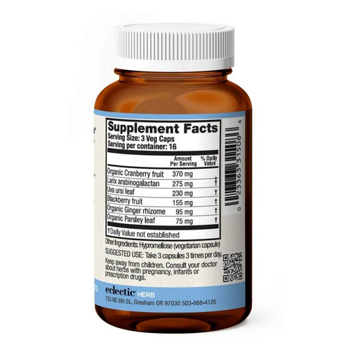 Eclectic Herb, Urinary Tract Cranberry, 400 mg, 50 Caps - Image 3