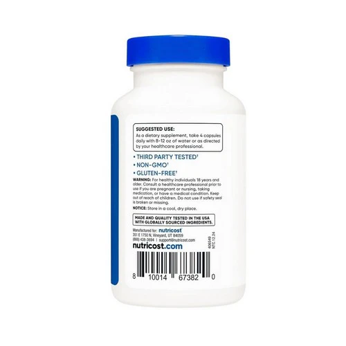 Nutricost, Ursolic Acid Capsules, 300 Mg, 120 Count - Image 3