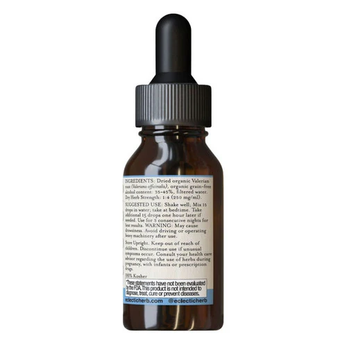 Eclectic Herb, Valerian officinalis, 1 Oz with Alcohol - Image 2
