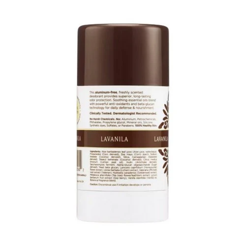 Lavanila, Vanilla Grapefruit The Healthy Deodorant Stick, 2 Oz - Image 2