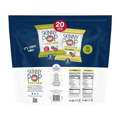 Skinny Pop, Variety Pack Original Cheddar Popcorn, 10 Oz (Case Of 3) - Image 2