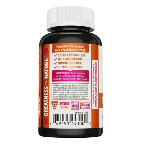 Zhou Nutrition, Vegan Essentials, 60 Count - Image 2