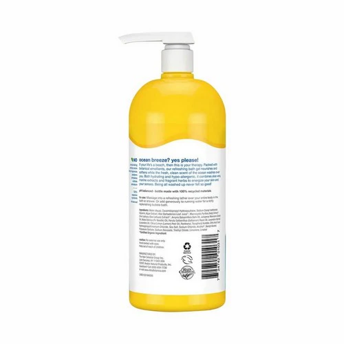 Alba Botanica, Very Emollient Bath & Shower Gel Ocean Surf, 32 Oz - Image 2