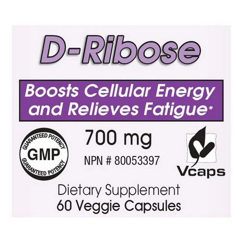 Vita plus, Vita Plus D Ribose, 700 Mg, 60 Veggie Capsules