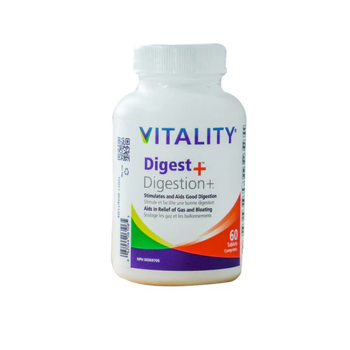 Vitality, VITALITY Digest+, 60 Tabs - Image 2